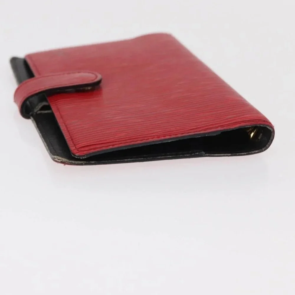 LOUIS VUITTON Epi Agenda PM Day Planner Cover Red
